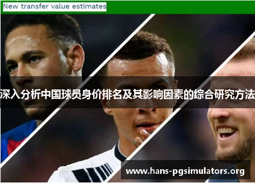 深入分析中国球员身价排名及其影响因素的综合研究方法